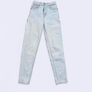 Levi’s High Waisted Taper Jeans Size 24 Light Wash Denim